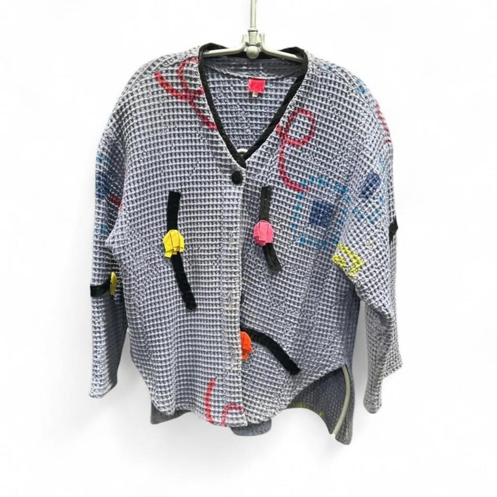 Women's vintage 90's JGS MAD‎ Lab jacket size S/M (m4)
